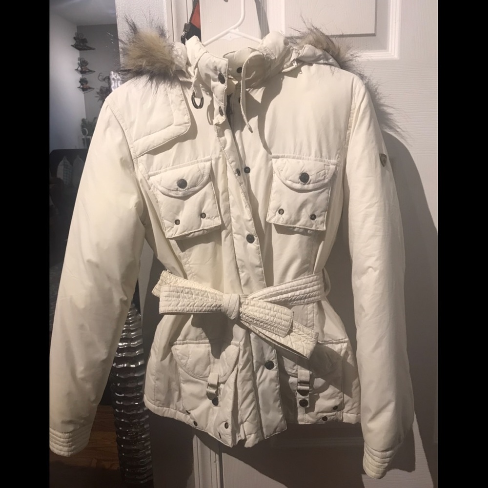 White Steve Madden Coat